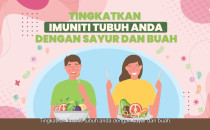 Tingkatkan Imuniti Tubuh Anda Dengan Sayur dan Buah